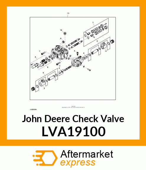 KIT, EH VALVE LOAD CHECK LVA19100