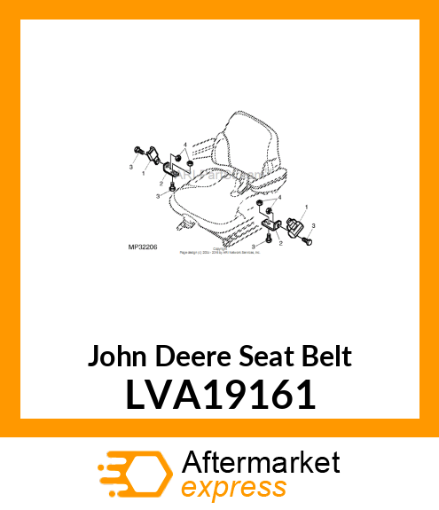 SEAT BELT, BELT, SEAT, ASSEMBLY LVA19161