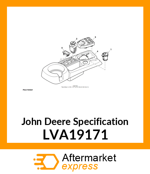 AUTOMOTIVE CRUISE SWITCH IT4 MODULE LVA19171