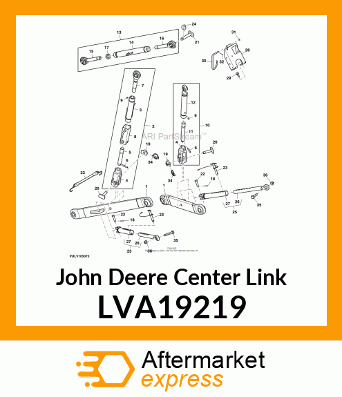 CENTER LINK, 4M/4R LVA19219