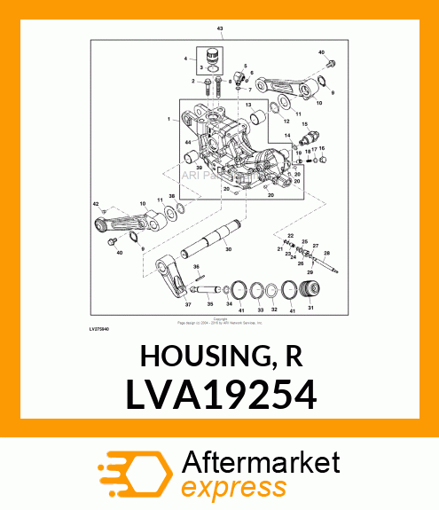 HOUSING, R LVA19254