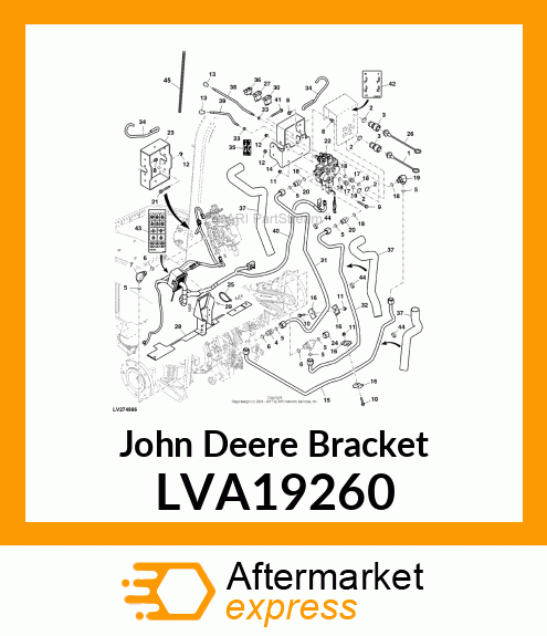 MOUNTING, DUAL REAR SCV OS LVA19260