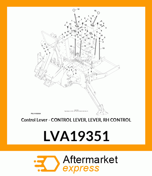 Control Lever LVA19351