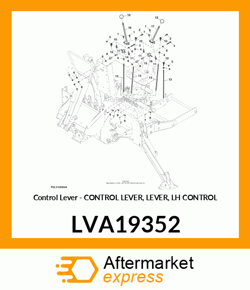 Control Lever LVA19352