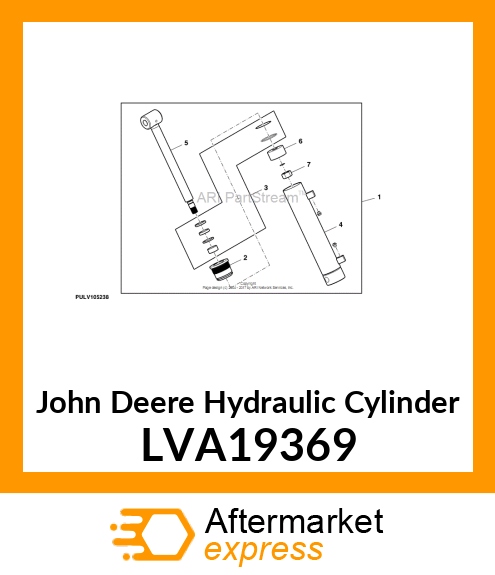 CYLINDER, DIPPER, 375A LVA19369