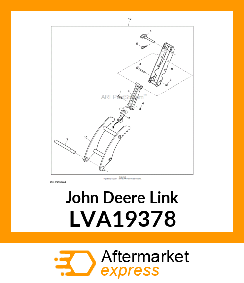 WELDMENT, THUMB LVA19378