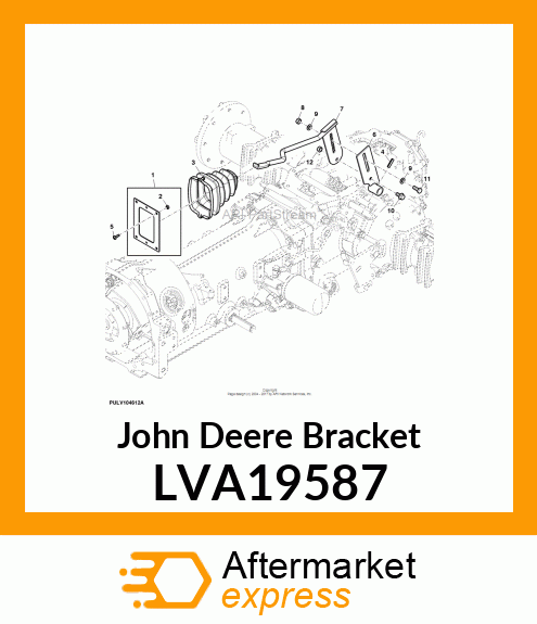 DIFFLOCK PEDAL, ADJUSTER, CAB, 4R LVA19587