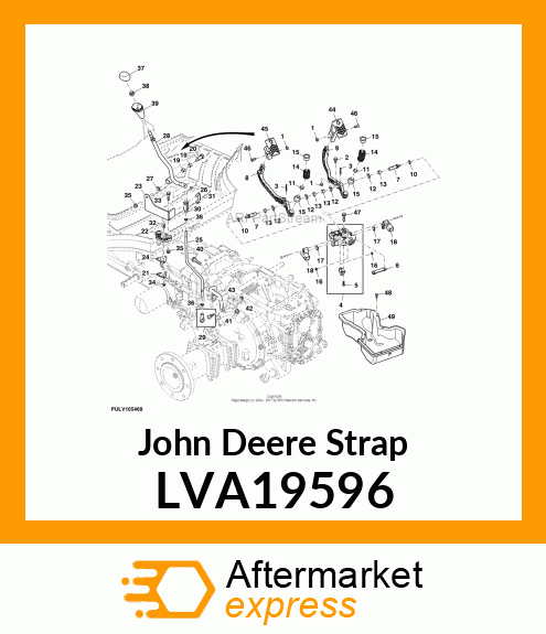 PLATE, VERTICAL STOP LVA19596