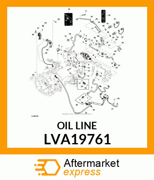 OIL LINE, 3RD TO TANK OOS LVA19761