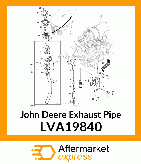 Exhaust Pipe LVA19840