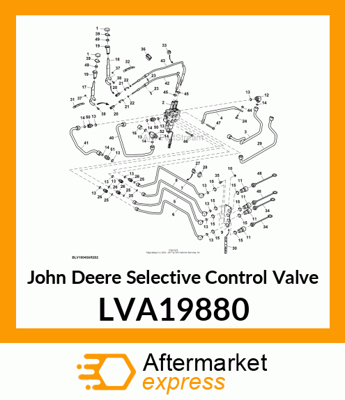 SCV, DUAL REAR CABLE OPERATED LVA19880