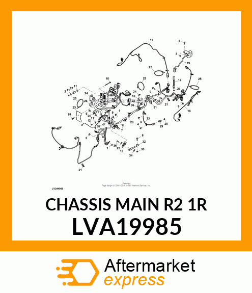 CHASSIS MAIN R2 1R LVA19985