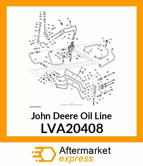 LINE, CAB DUAL REAR SCV B2 LVA20408