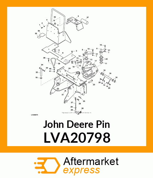 PIN, LOCKING LVA20798