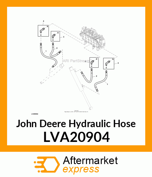 HYDRAULIC HOSE, HYDRAULIC HOSE LVA20904