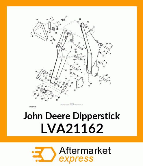 DIPPERSTICK, DIPPERSTICK LVA21162