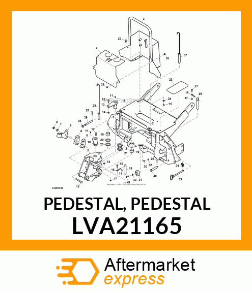 PEDESTAL, PEDESTAL LVA21165