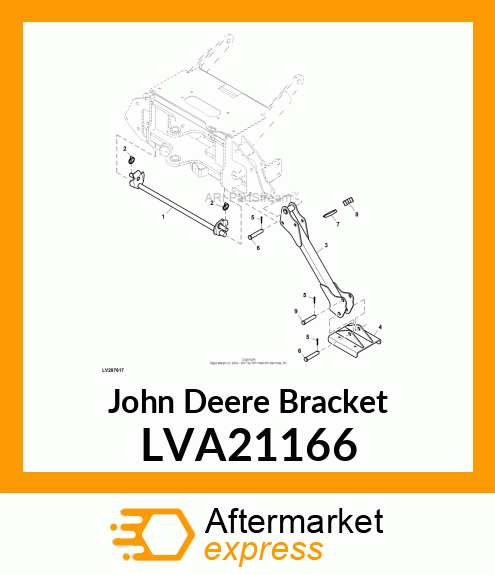 BRACKET, BRACKET LVA21166