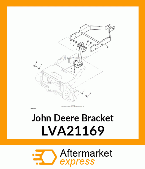 BRACKET, BRACKET LVA21169