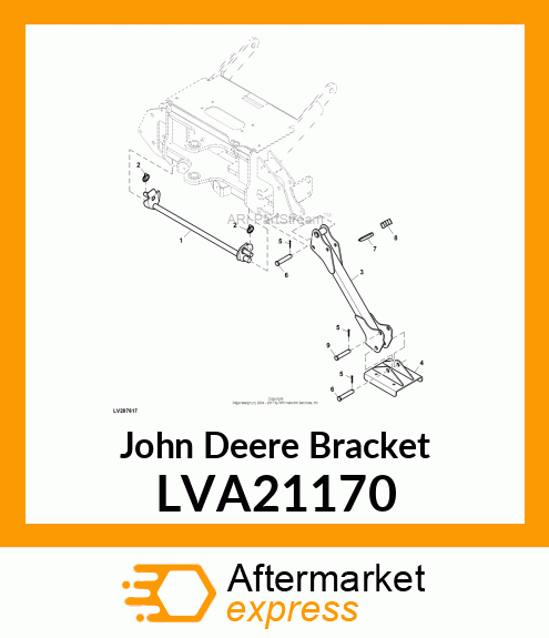 BRACKET, BRACKET LVA21170