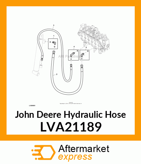 HYDRAULIC HOSE LVA21189