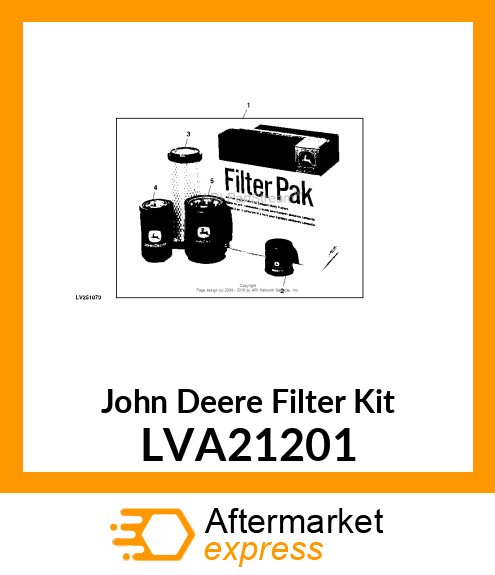 KIT, FILTER PACK, 2520 LVA21201