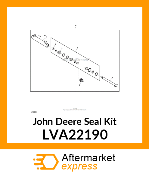 SEAL KIT, KIT, SEAL REPAIR LVA22190