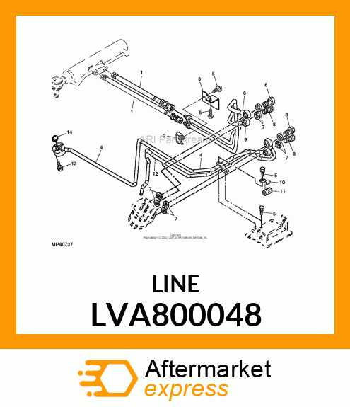 LINE, PST LINE L.H. LVA800048