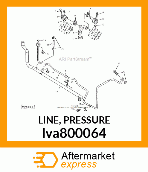 LINE, PRESSURE lva800064
