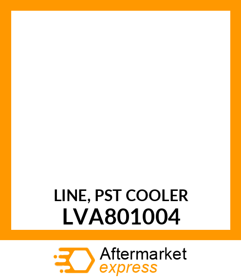 LINE, PST COOLER LVA801004