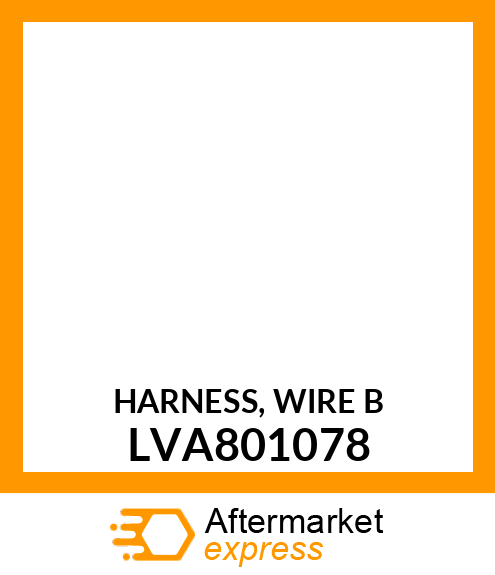 HARNESS, WIRE B LVA801078