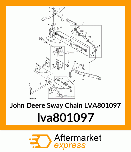 CHAIN, SWAY ASSEMBLY lva801097