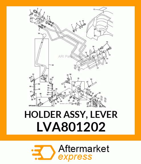 HOLDER ASSY, LEVER LVA801202