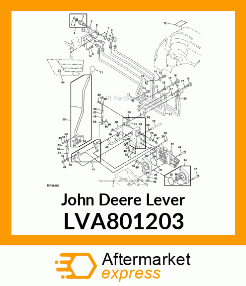 LEVER ASSY, B LVA801203