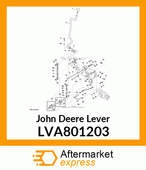 LEVER ASSY, B LVA801203