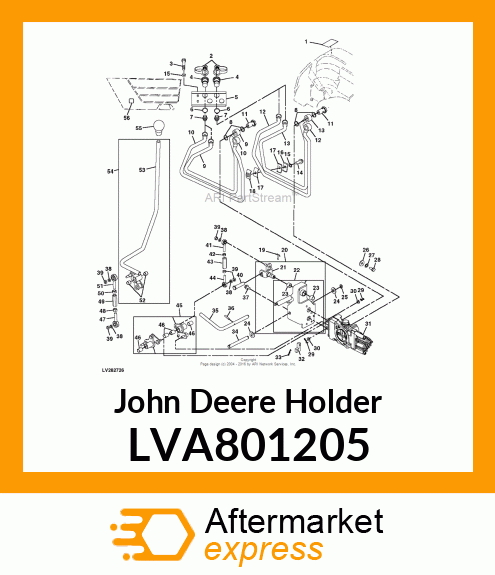 HOLDER ASSY, LEVER LVA801205