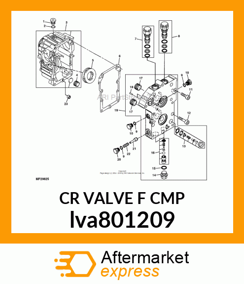 CR VALVE F CMP lva801209