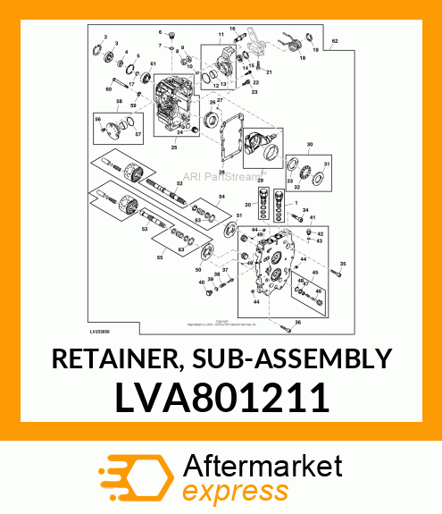 RETAINER, SUB LVA801211