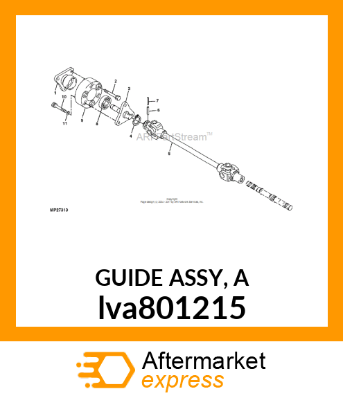GUIDE ASSY, A lva801215
