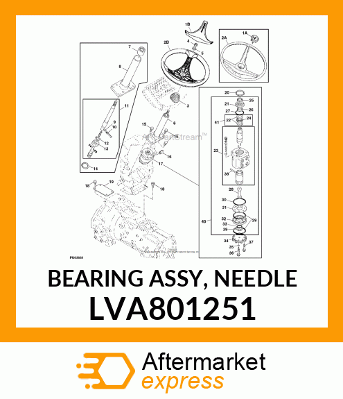 BEARING ASSY, NEEDLE LVA801251