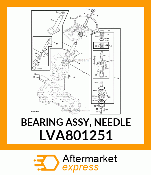 BEARING ASSY, NEEDLE LVA801251