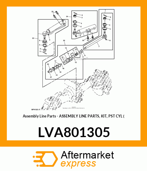 Assembly Line Parts LVA801305