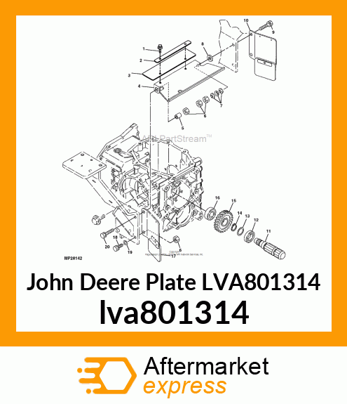 PLATE, PTO lva801314