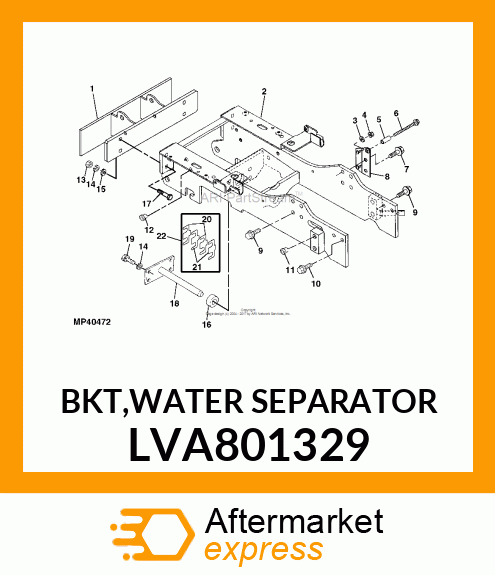 BKT,WATER SEPARATOR LVA801329