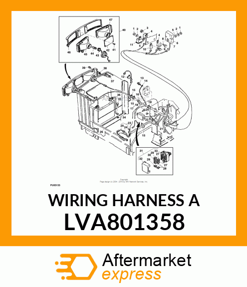 WIRING HARNESS A LVA801358