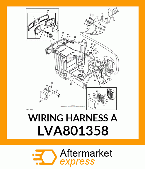 WIRING HARNESS A LVA801358