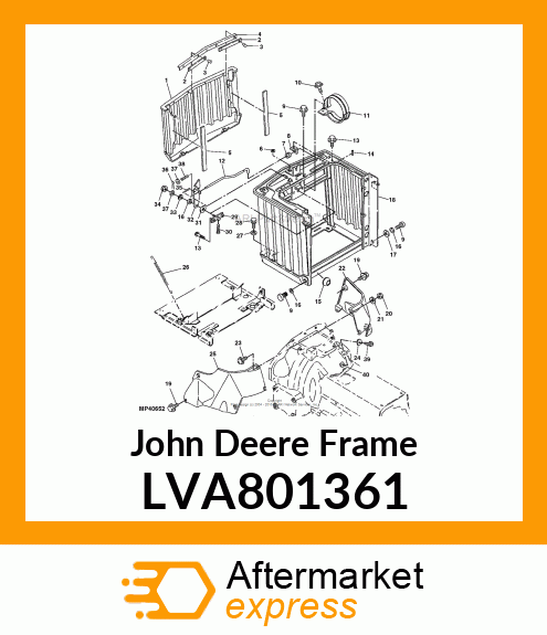 FRAME,GRILLE CMP LVA801361