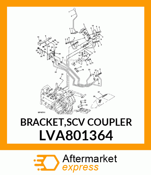 BRACKET,SCV COUPLER LVA801364