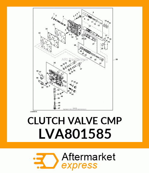 CLUTCH VALVE CMP LVA801585