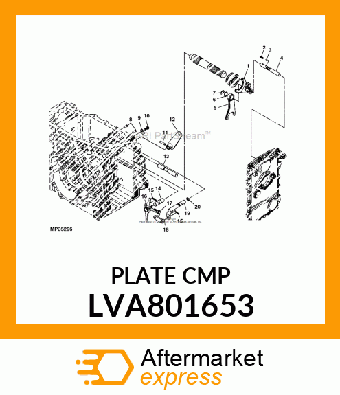 PLATE CMP LVA801653